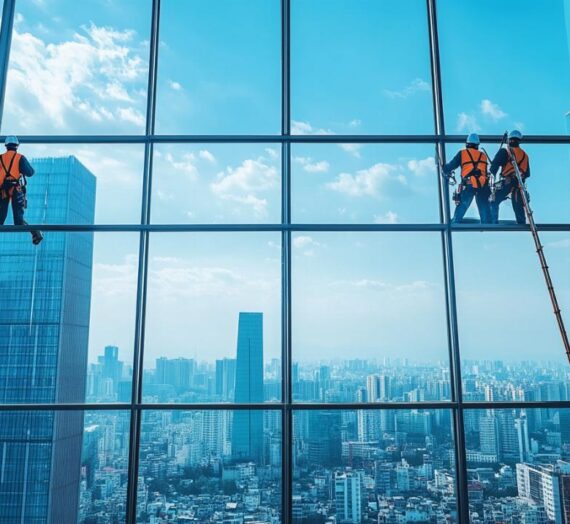 Les avantages d&rsquo;une entreprise de nettoyage de vitres pour vos locaux professionnels